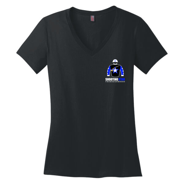 Shooting Star -DTG  Women's Perfect Weight ® V Neck Tee Thumbnail